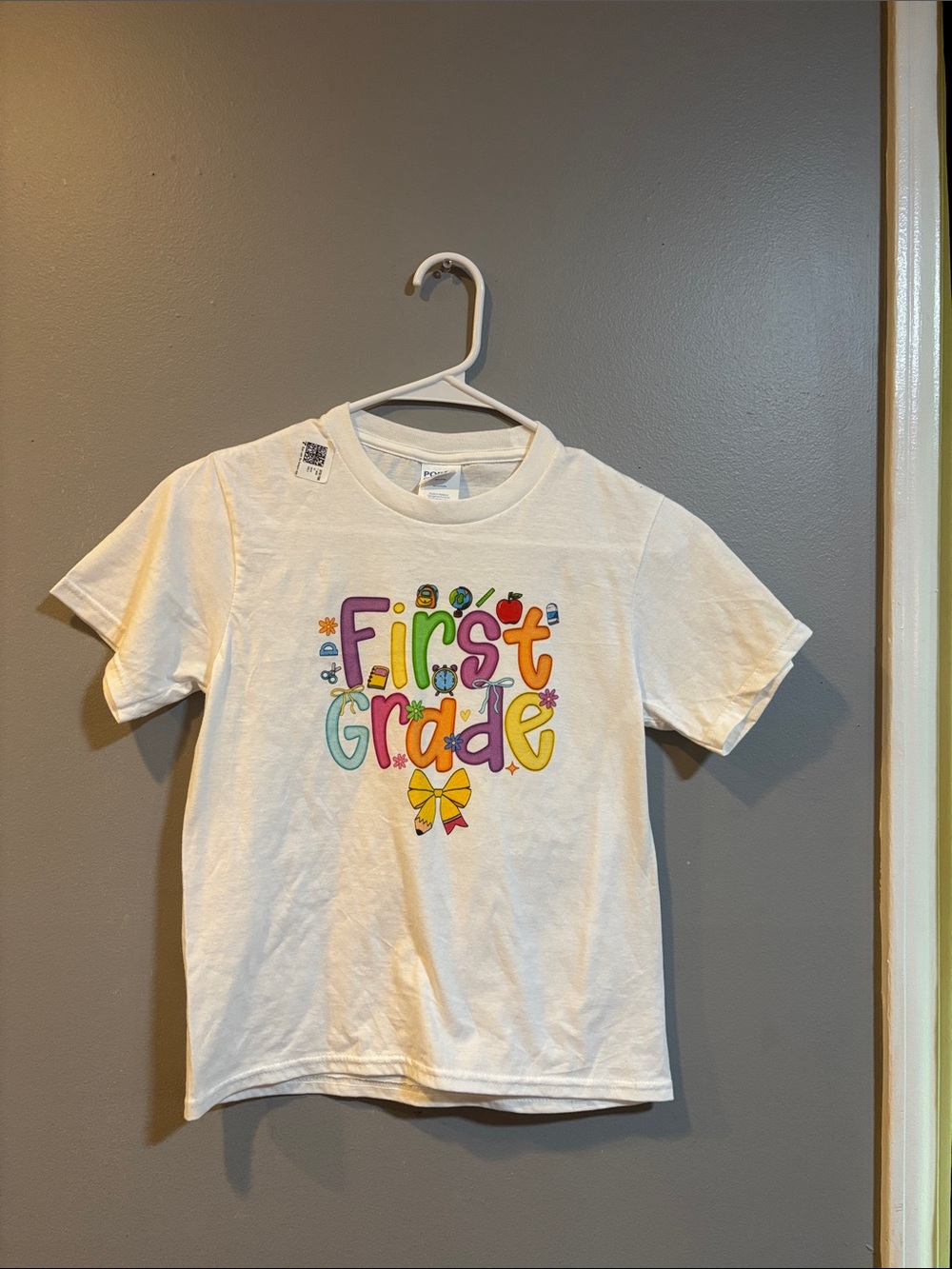 Girls small first grade tee